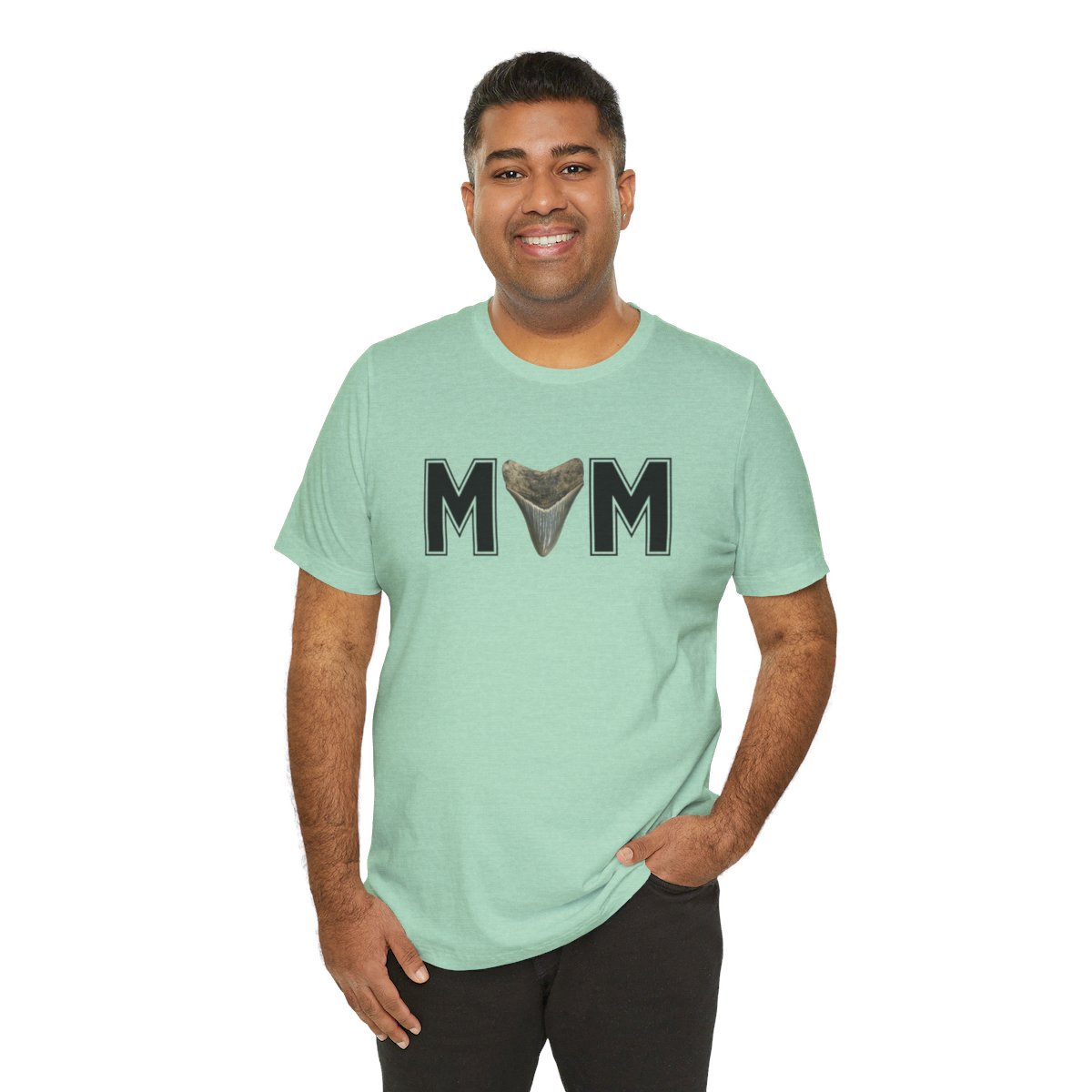 Mom Shark Tooth Hunter Shirt | Gift for Mom | Mothers Day Gift |Unisex Jersey Short Sleeve Tee - Image 128