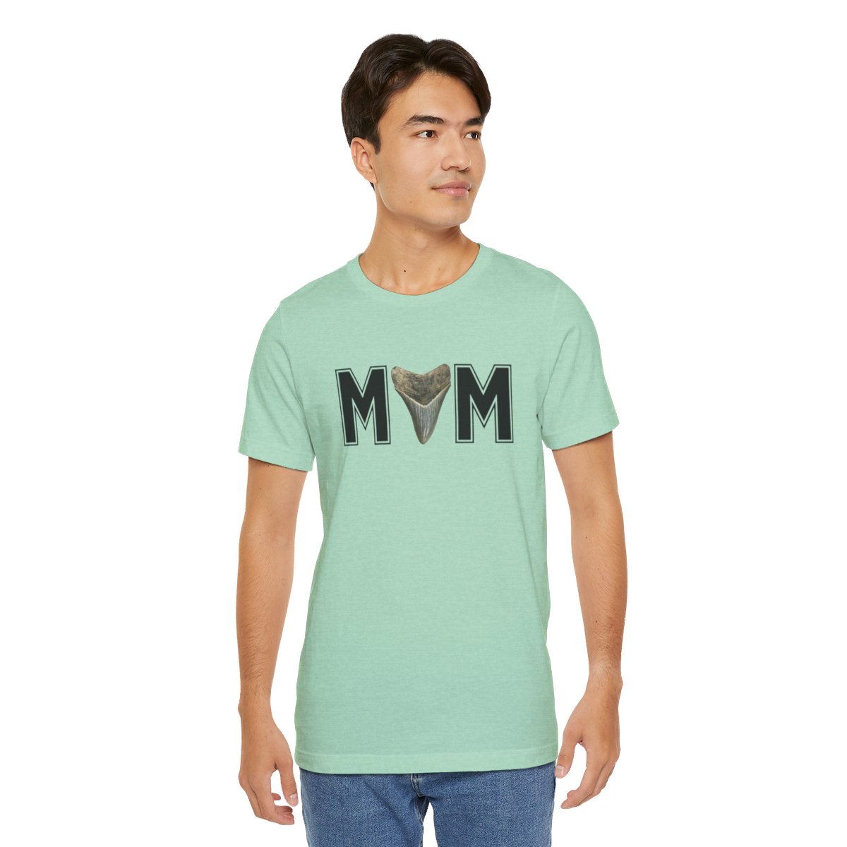 Mom Shark Tooth Hunter Shirt | Gift for Mom | Mothers Day Gift |Unisex Jersey Short Sleeve Tee - Image 132