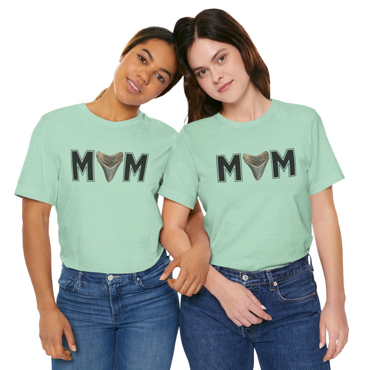 Mom Shark Tooth Hunter Shirt | Gift for Mom | Mothers Day Gift |Unisex Jersey Short Sleeve Tee - Image 138
