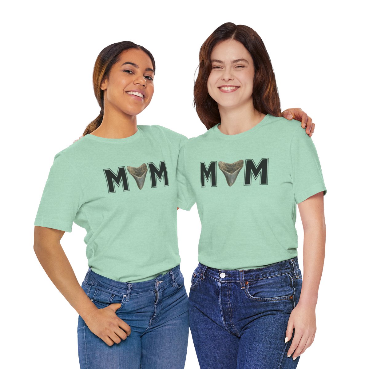 Mom Shark Tooth Hunter Shirt | Gift for Mom | Mothers Day Gift |Unisex Jersey Short Sleeve Tee - Image 139
