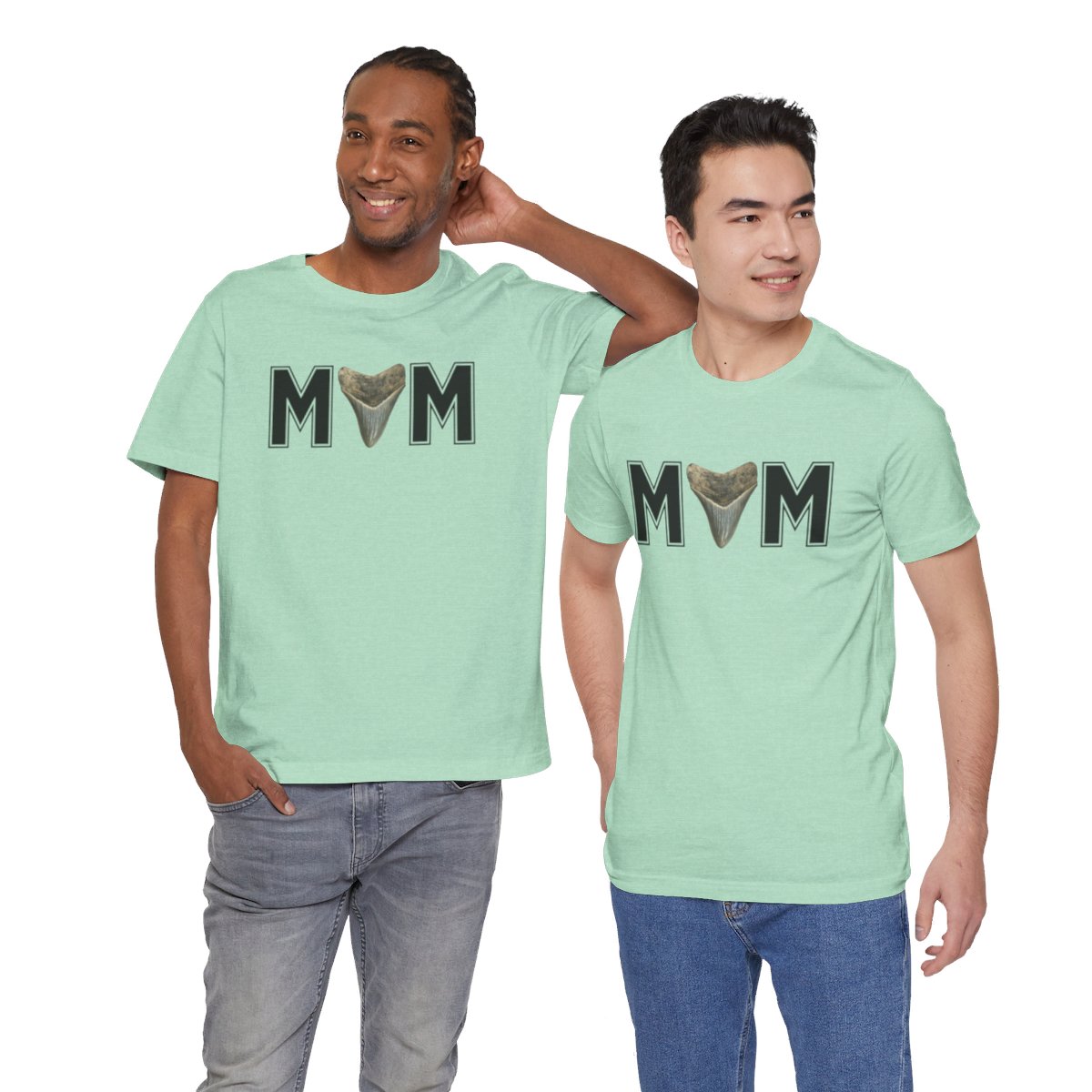Mom Shark Tooth Hunter Shirt | Gift for Mom | Mothers Day Gift |Unisex Jersey Short Sleeve Tee - Image 140