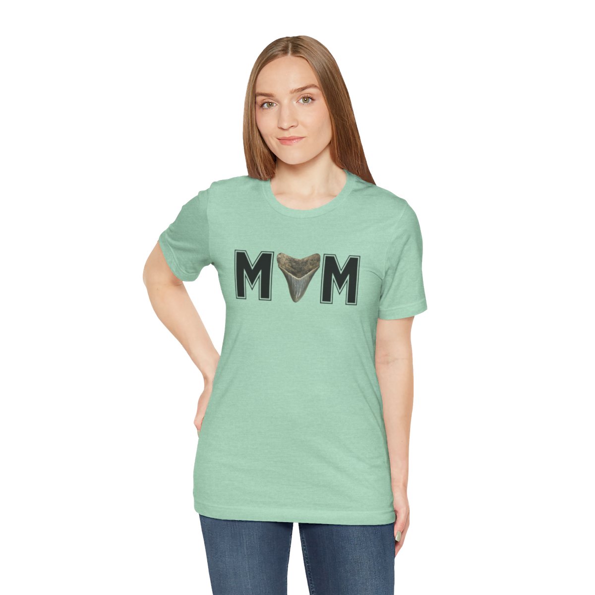 Mom Shark Tooth Hunter Shirt | Gift for Mom | Mothers Day Gift |Unisex Jersey Short Sleeve Tee - Image 113