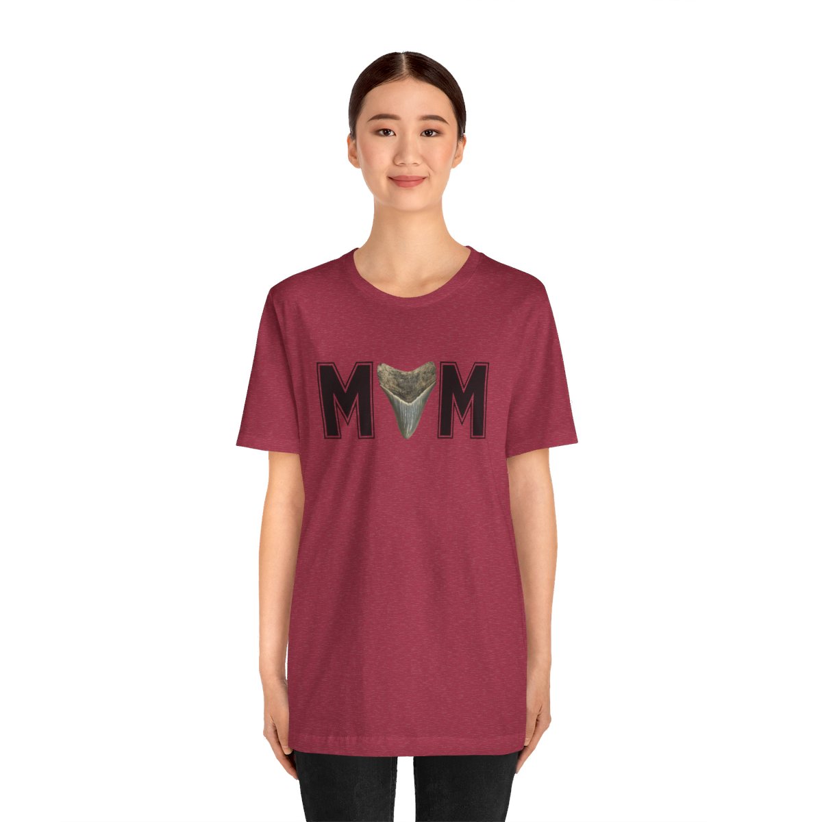Mom Shark Tooth Hunter Shirt | Gift for Mom | Mothers Day Gift |Unisex Jersey Short Sleeve Tee - Image 182