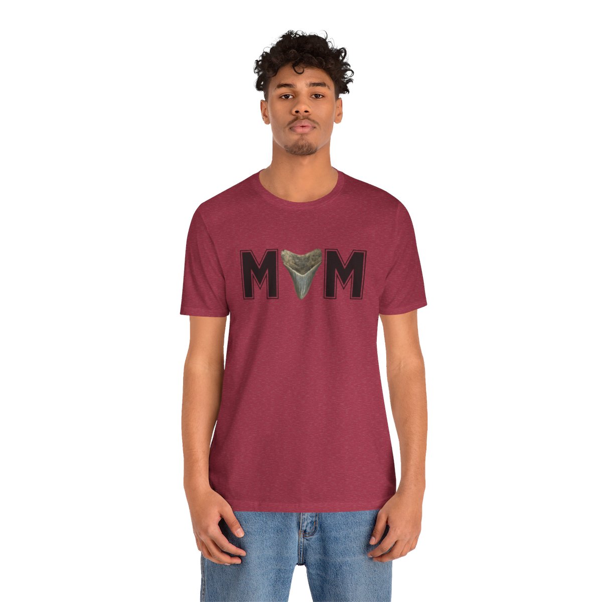 Mom Shark Tooth Hunter Shirt | Gift for Mom | Mothers Day Gift |Unisex Jersey Short Sleeve Tee - Image 183