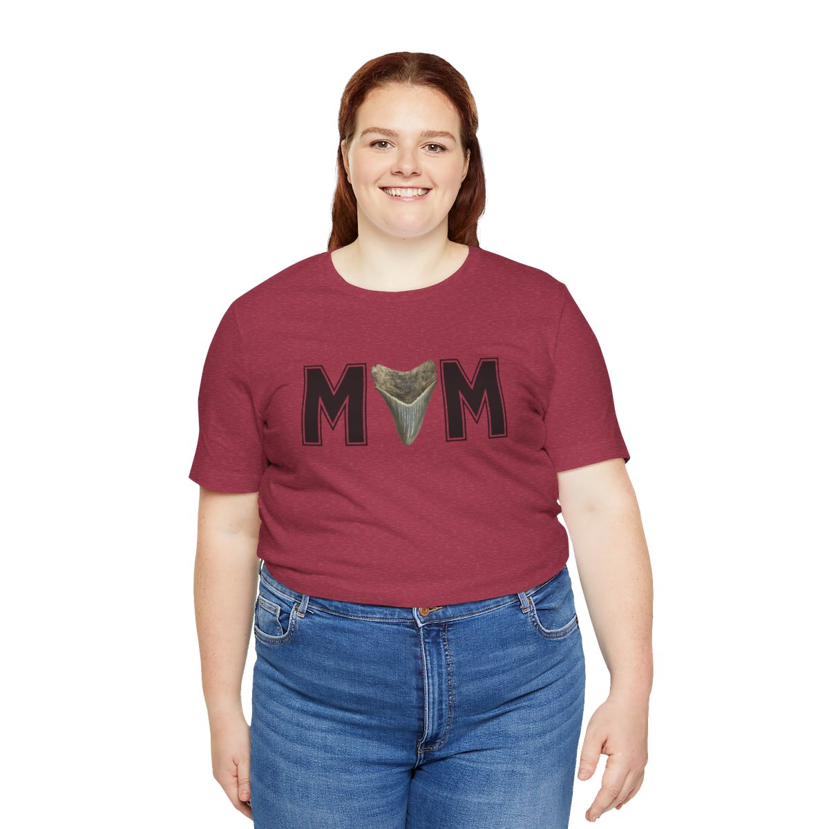 Mom Shark Tooth Hunter Shirt | Gift for Mom | Mothers Day Gift |Unisex Jersey Short Sleeve Tee - Image 185
