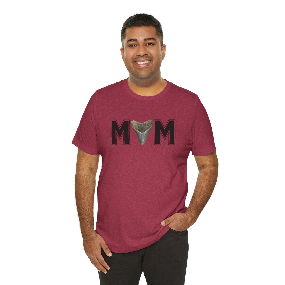 Mom Shark Tooth Hunter Shirt | Gift for Mom | Mothers Day Gift |Unisex Jersey Short Sleeve Tee - Image 186
