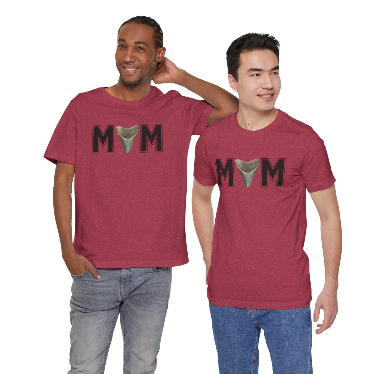 Mom Shark Tooth Hunter Shirt | Gift for Mom | Mothers Day Gift |Unisex Jersey Short Sleeve Tee - Image 198
