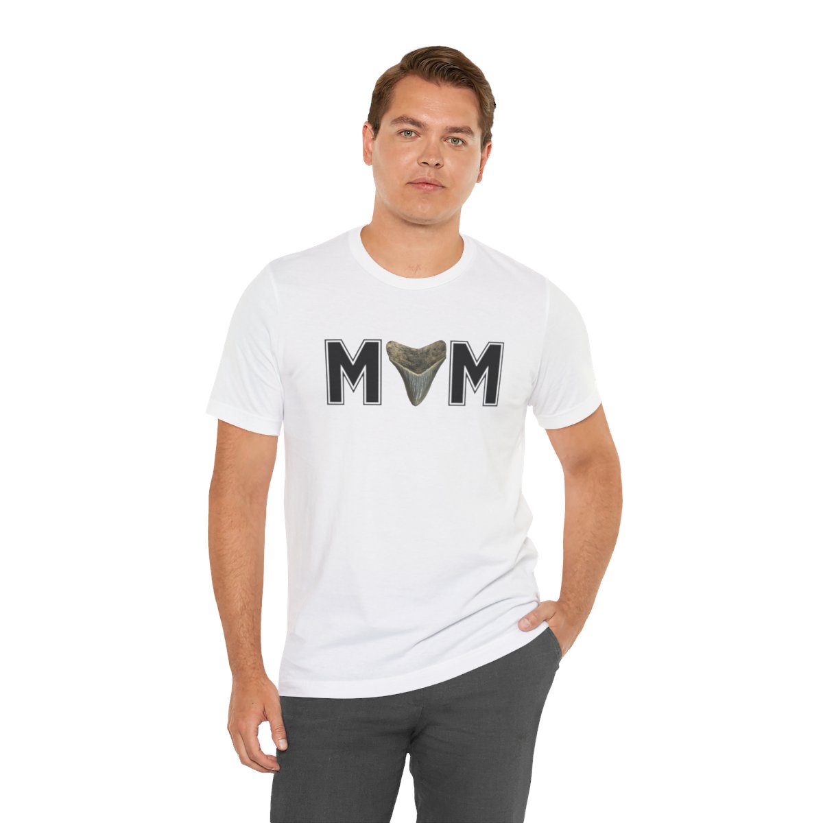 Mom Shark Tooth Hunter Shirt | Gift for Mom | Mothers Day Gift |Unisex Jersey Short Sleeve Tee - Image 39