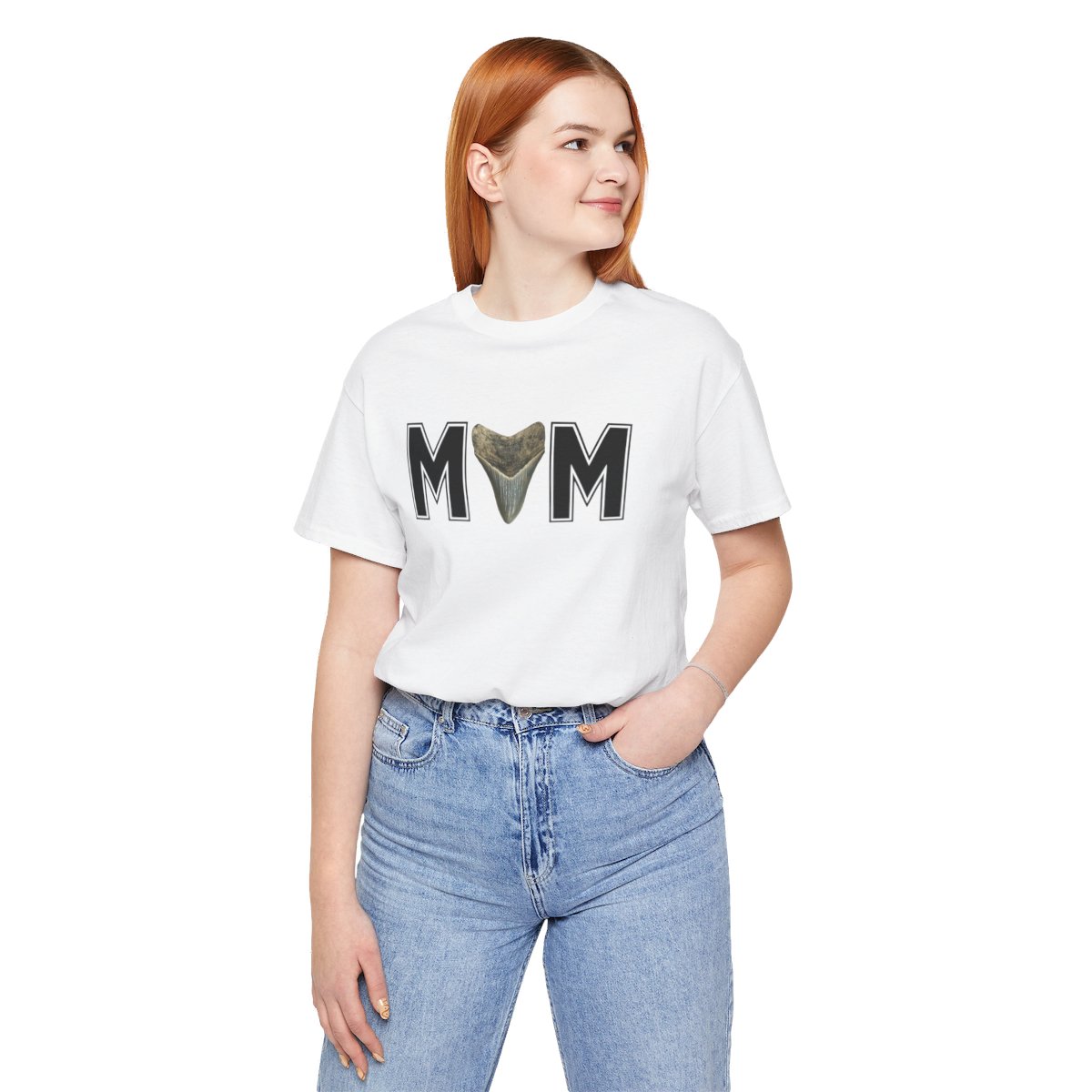 Mom Shark Tooth Hunter Shirt | Gift for Mom | Mothers Day Gift |Unisex Jersey Short Sleeve Tee - Image 43