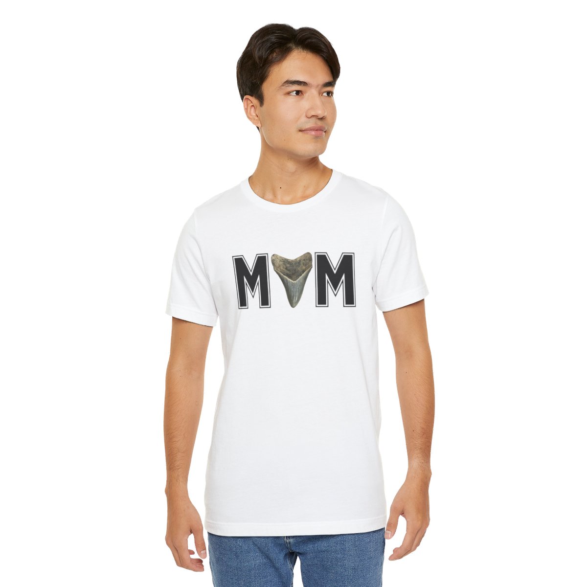 Mom Shark Tooth Hunter Shirt | Gift for Mom | Mothers Day Gift |Unisex Jersey Short Sleeve Tee - Image 45