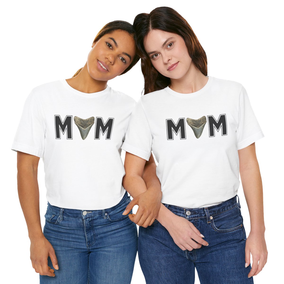 Mom Shark Tooth Hunter Shirt | Gift for Mom | Mothers Day Gift |Unisex Jersey Short Sleeve Tee - Image 51