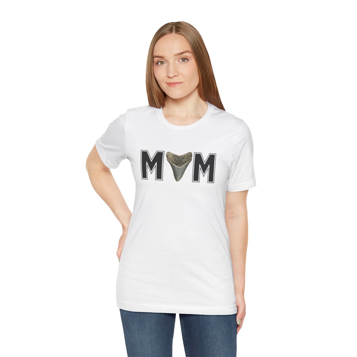 Mom Shark Tooth Hunter Shirt | Gift for Mom | Mothers Day Gift |Unisex Jersey Short Sleeve Tee - Image 28