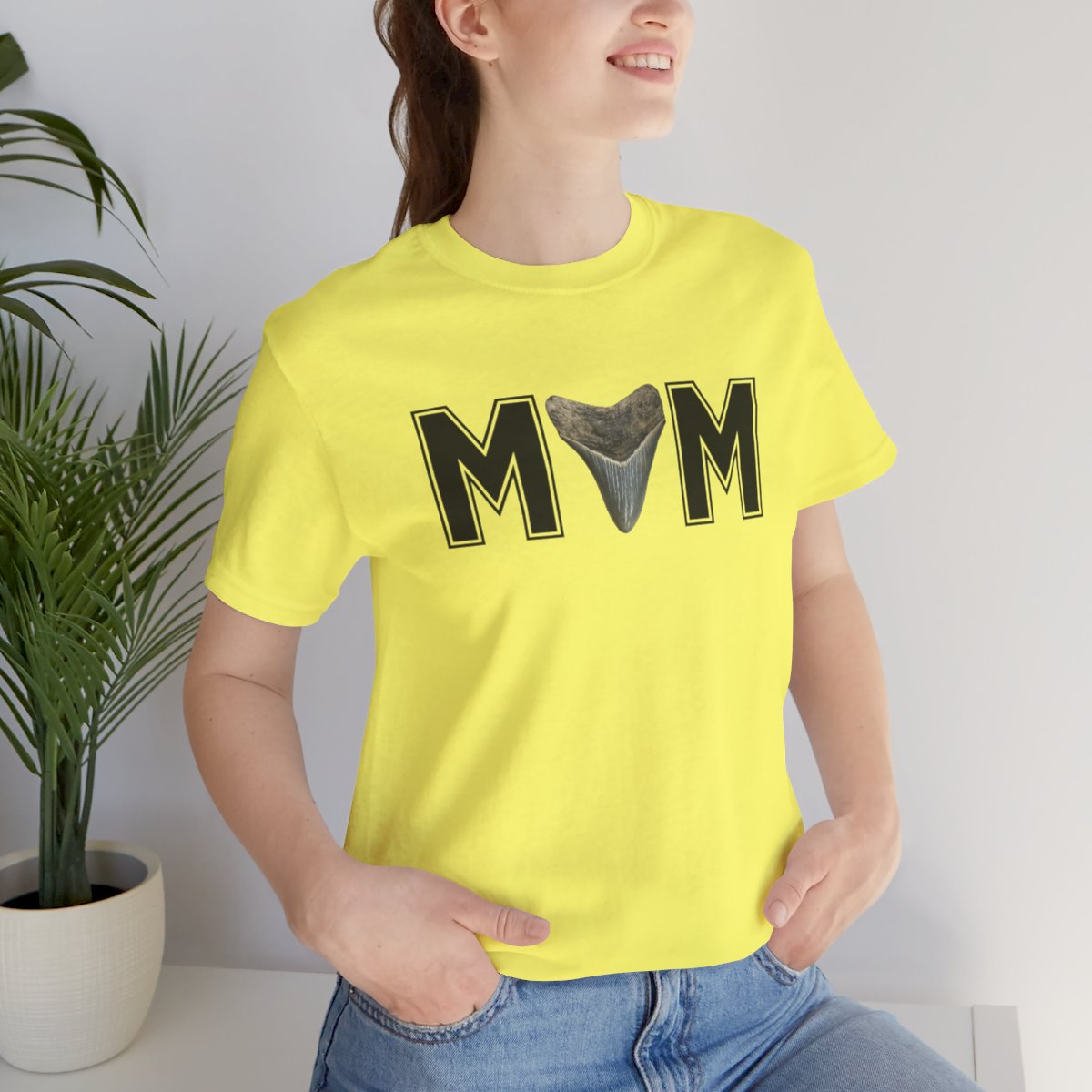 Mom Shark Tooth Hunter Shirt | Gift for Mom | Mothers Day Gift |Unisex Jersey Short Sleeve Tee - Image 107