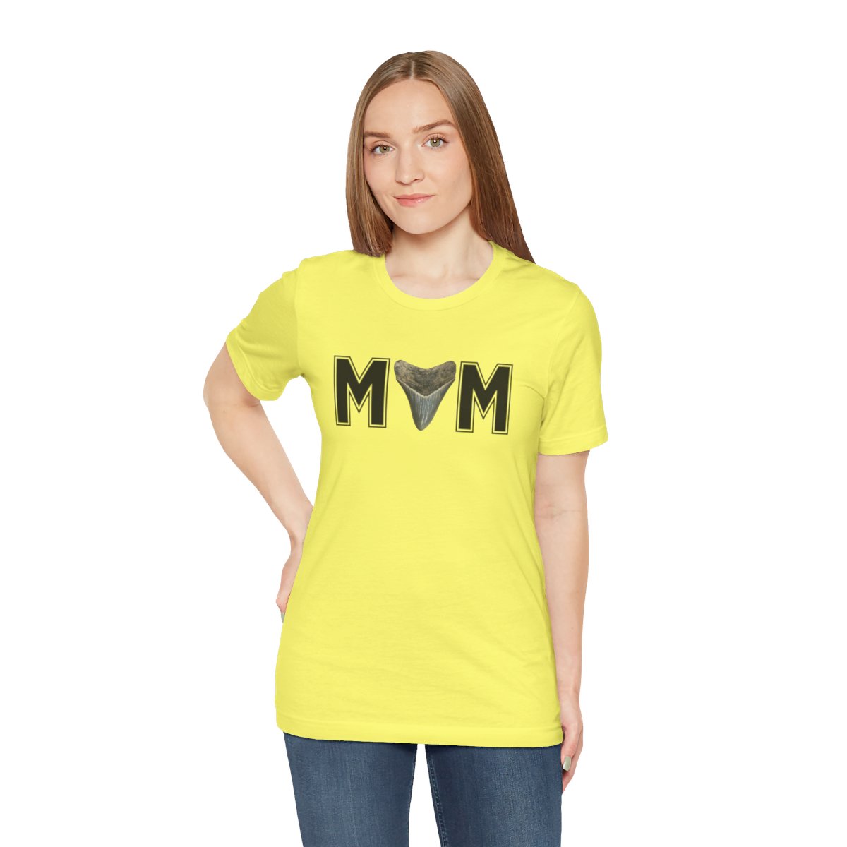 Mom Shark Tooth Hunter Shirt | Gift for Mom | Mothers Day Gift |Unisex Jersey Short Sleeve Tee - Image 84