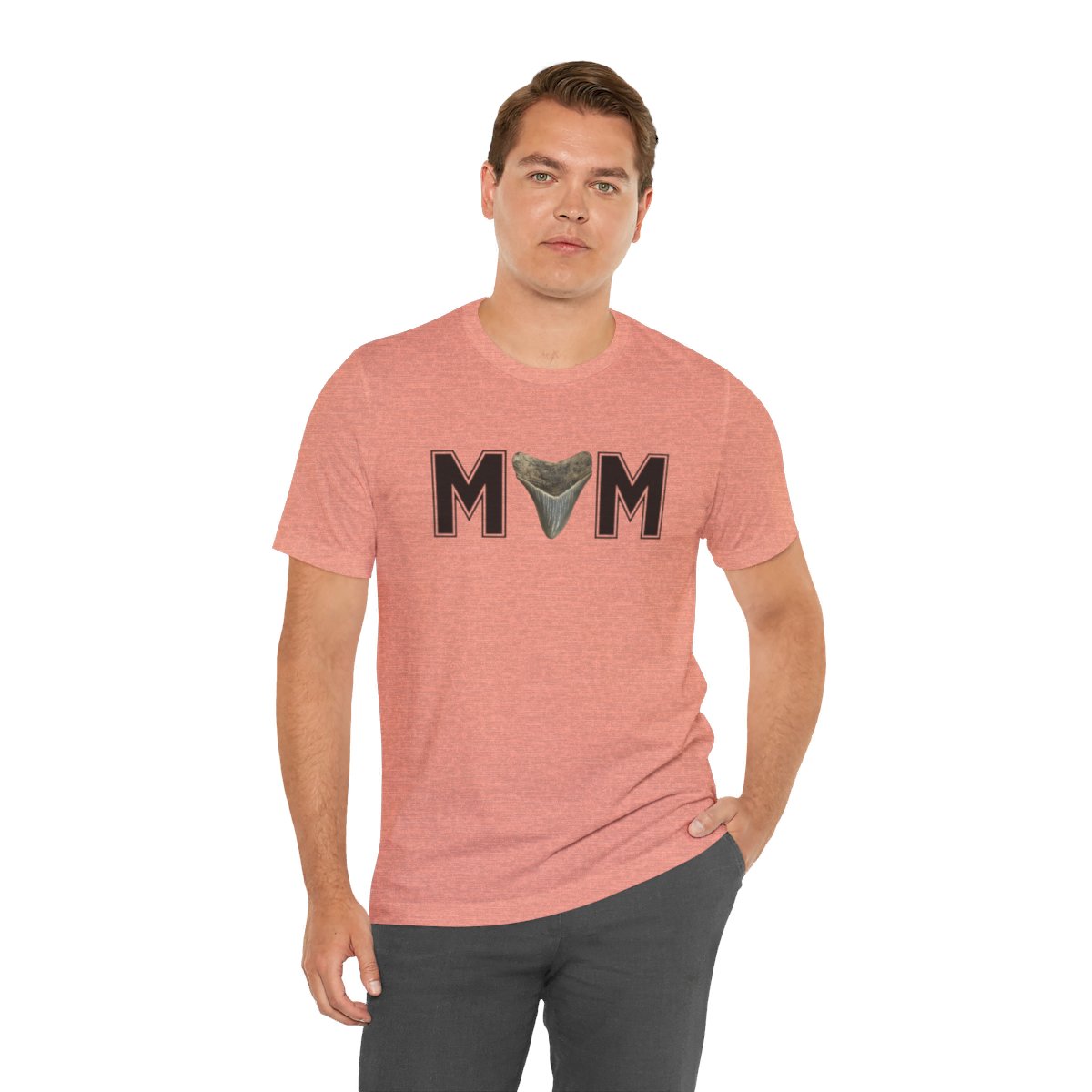 Mom Shark Tooth Hunter Shirt | Gift for Mom | Mothers Day Gift |Unisex Jersey Short Sleeve Tee - Image 68
