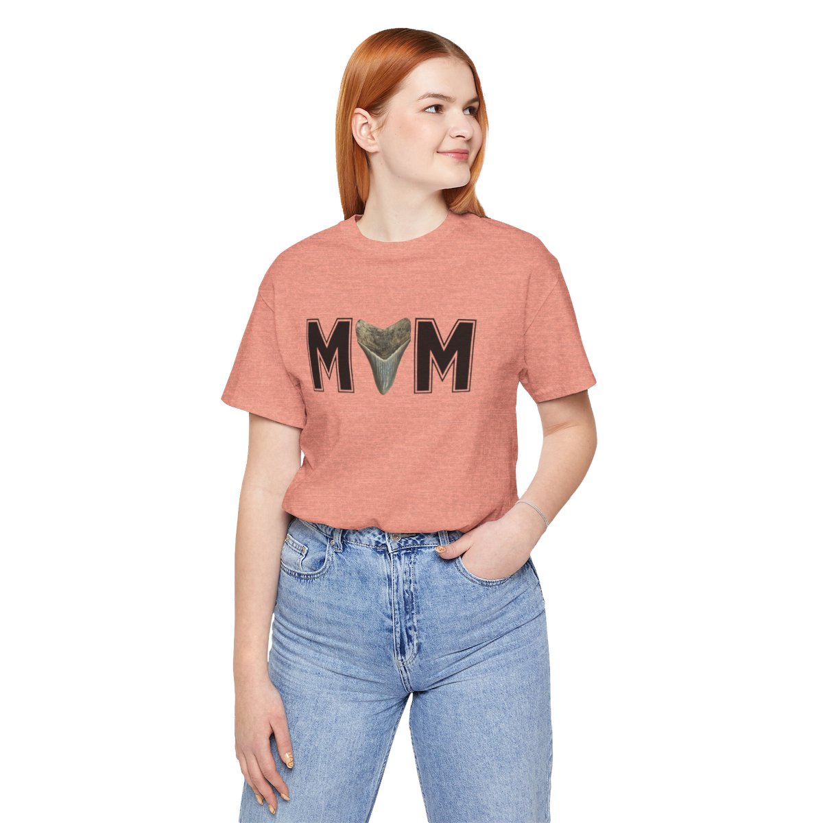 Mom Shark Tooth Hunter Shirt | Gift for Mom | Mothers Day Gift |Unisex Jersey Short Sleeve Tee - Image 72