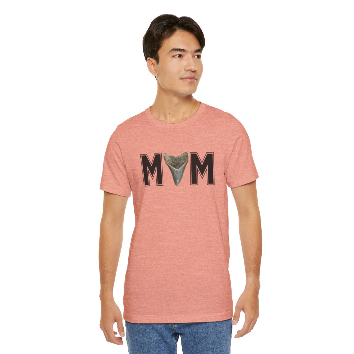 Mom Shark Tooth Hunter Shirt | Gift for Mom | Mothers Day Gift |Unisex Jersey Short Sleeve Tee - Image 74