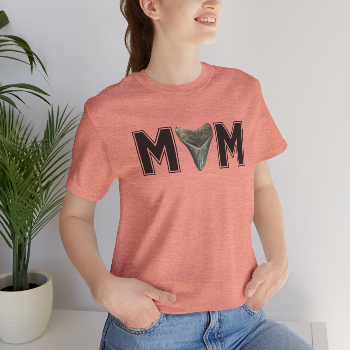 Mom Shark Tooth Hunter Shirt | Gift for Mom | Mothers Day Gift |Unisex Jersey Short Sleeve Tee - Image 78