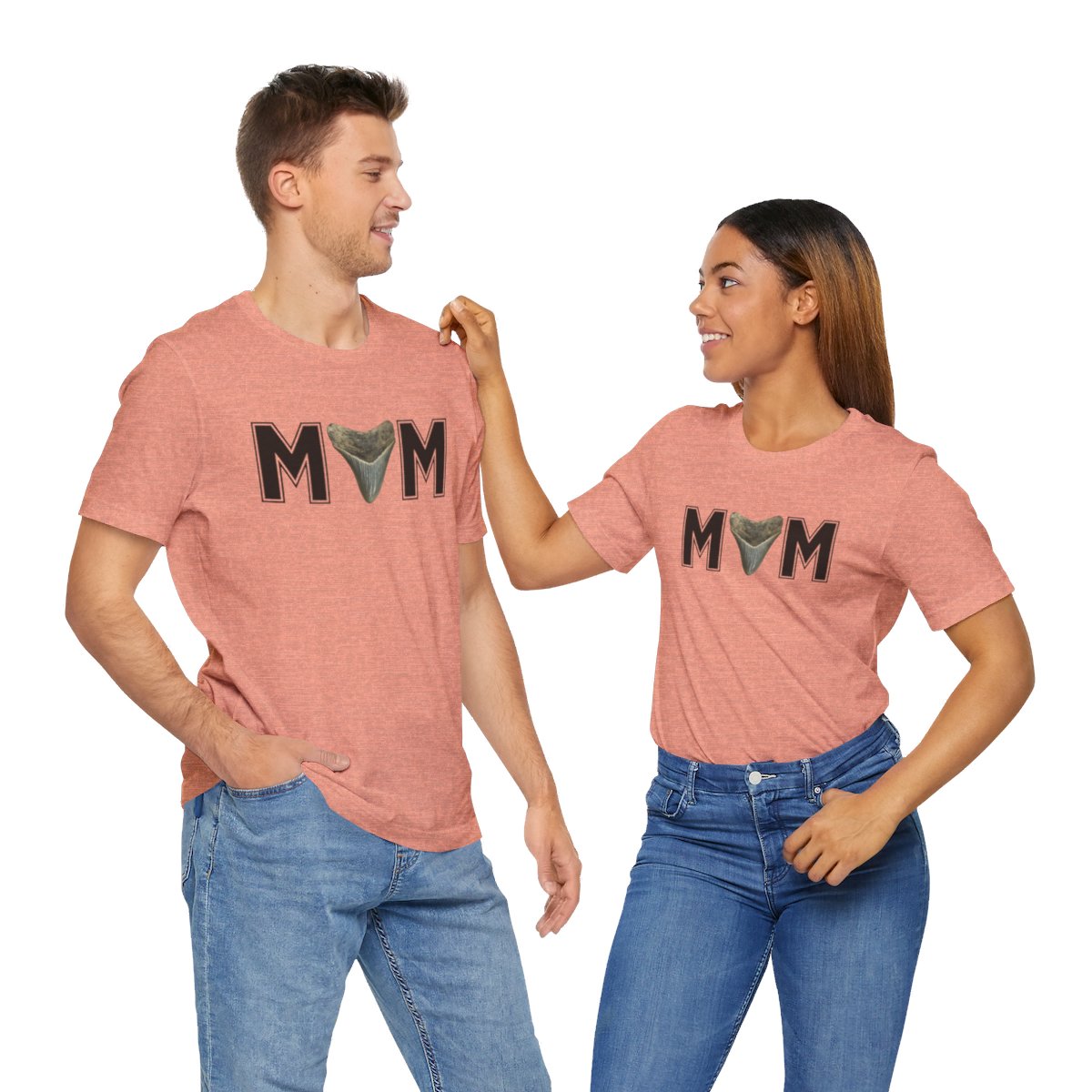 Mom Shark Tooth Hunter Shirt | Gift for Mom | Mothers Day Gift |Unisex Jersey Short Sleeve Tee - Image 79