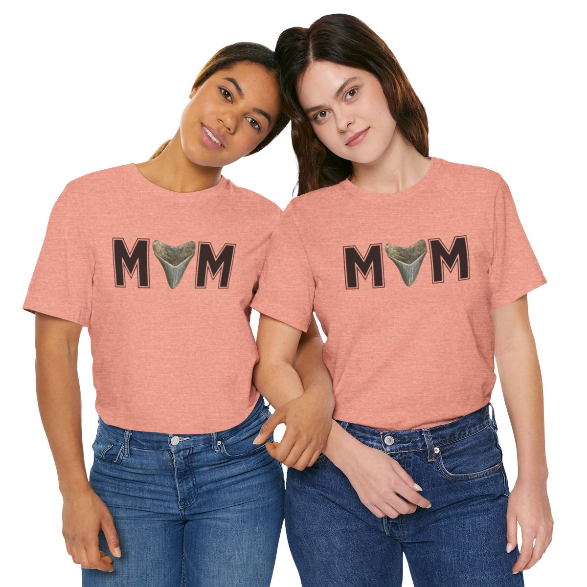 Mom Shark Tooth Hunter Shirt | Gift for Mom | Mothers Day Gift |Unisex Jersey Short Sleeve Tee - Image 80