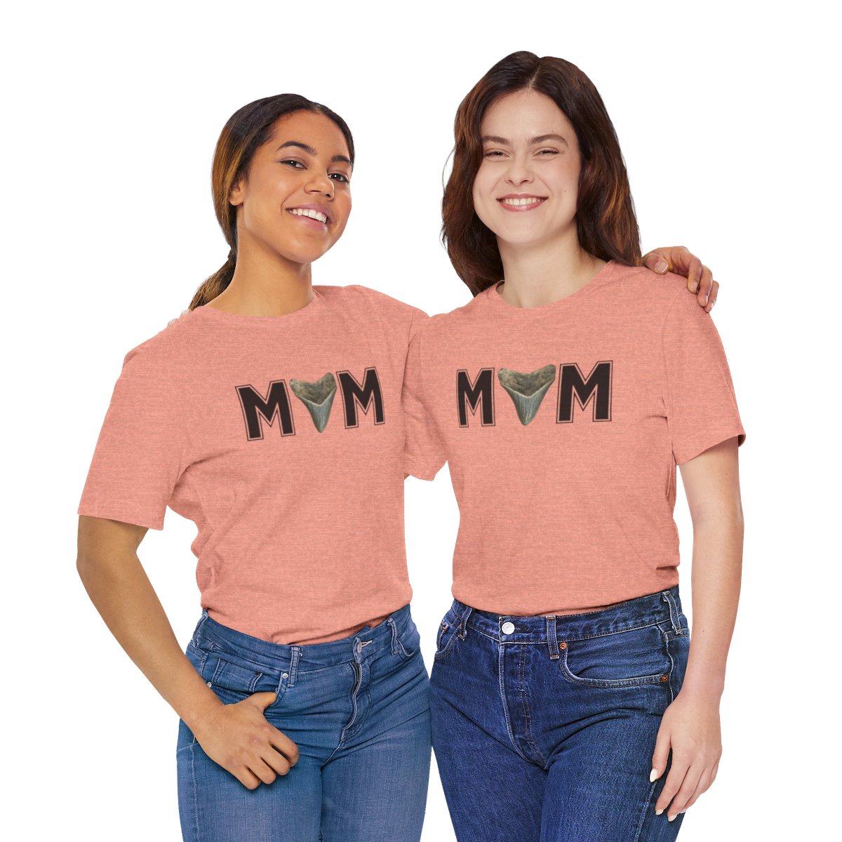 Mom Shark Tooth Hunter Shirt | Gift for Mom | Mothers Day Gift |Unisex Jersey Short Sleeve Tee - Image 81