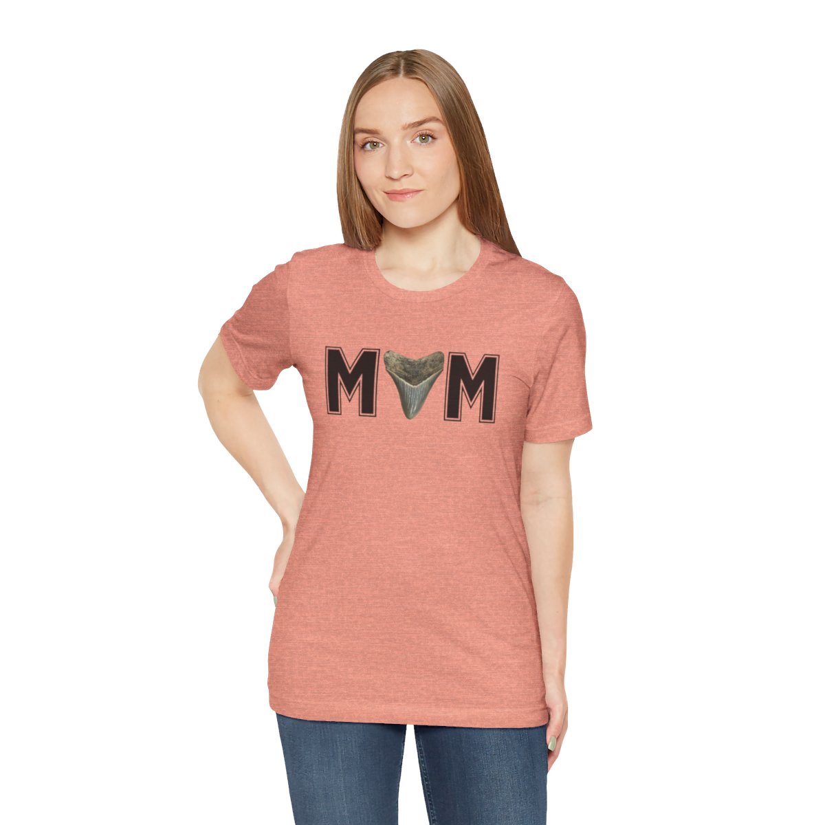 Mom Shark Tooth Hunter Shirt | Gift for Mom | Mothers Day Gift |Unisex Jersey Short Sleeve Tee - Image 55