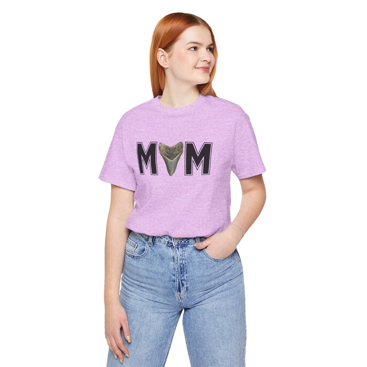 Mom Shark Tooth Hunter Shirt | Gift for Mom | Mothers Day Gift |Unisex Jersey Short Sleeve Tee - Image 159