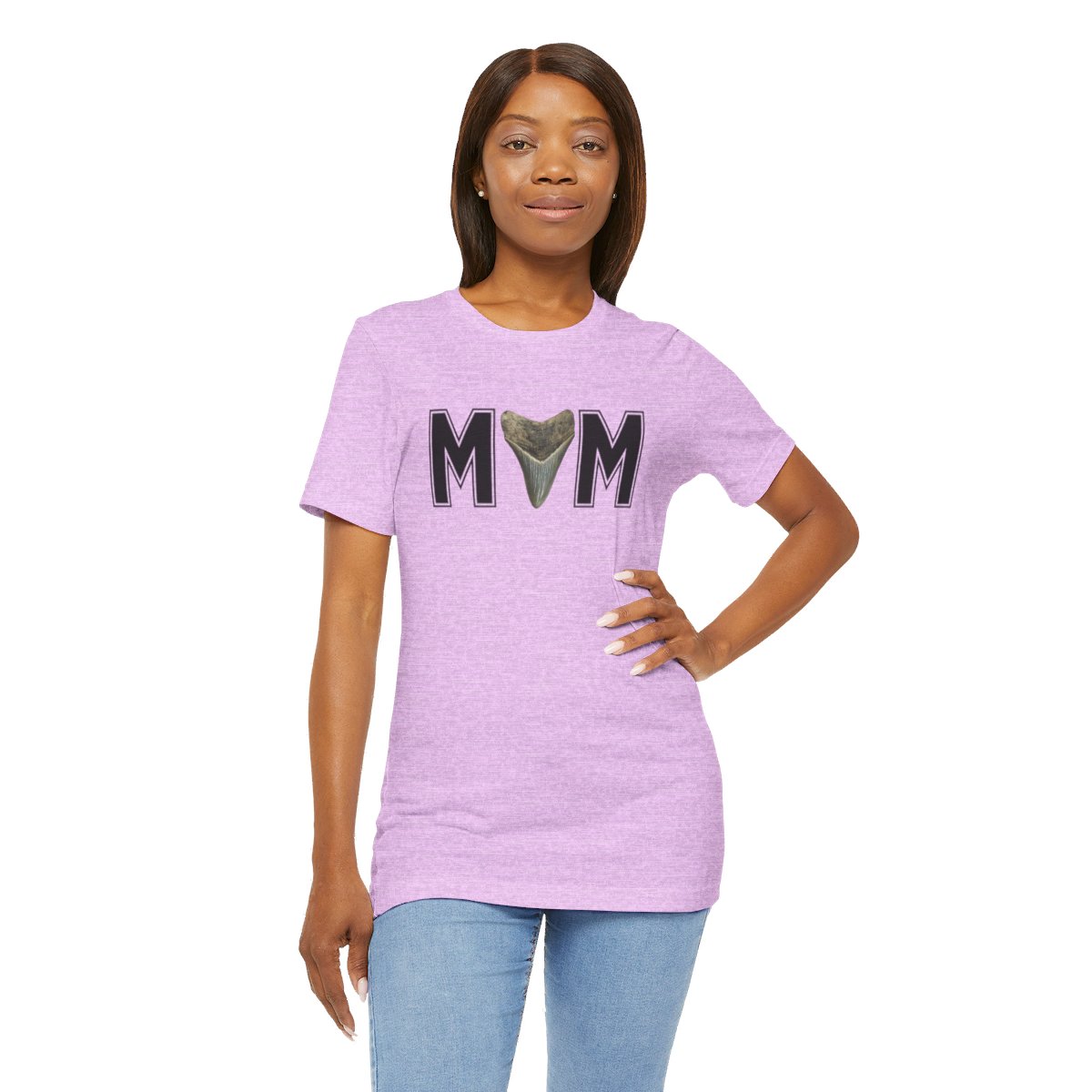 Mom Shark Tooth Hunter Shirt | Gift for Mom | Mothers Day Gift |Unisex Jersey Short Sleeve Tee - Image 163