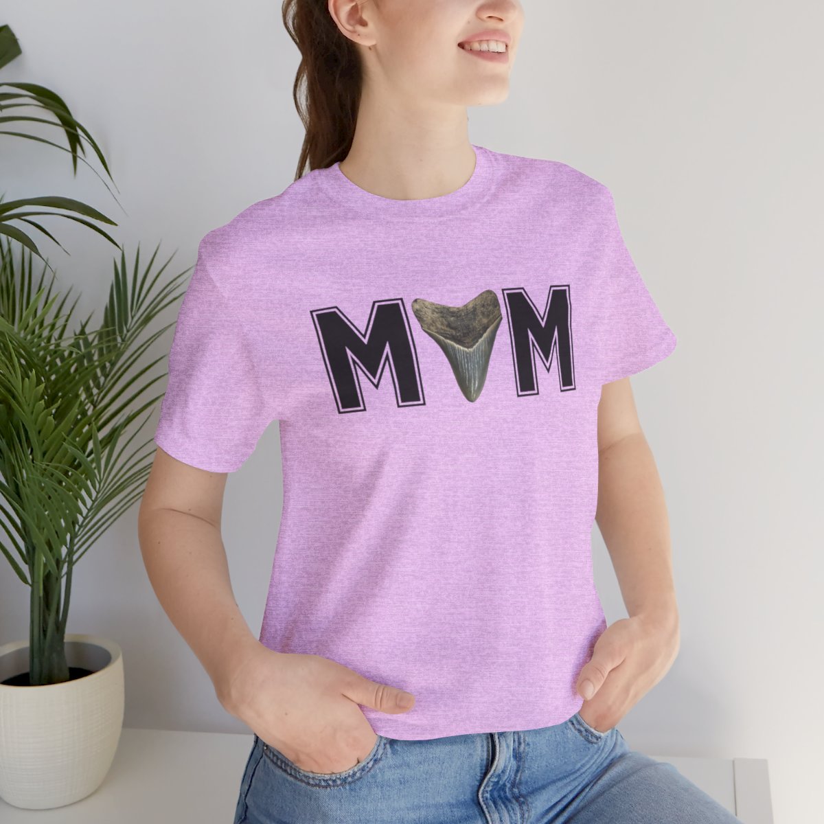 Mom Shark Tooth Hunter Shirt | Gift for Mom | Mothers Day Gift |Unisex Jersey Short Sleeve Tee - Image 165