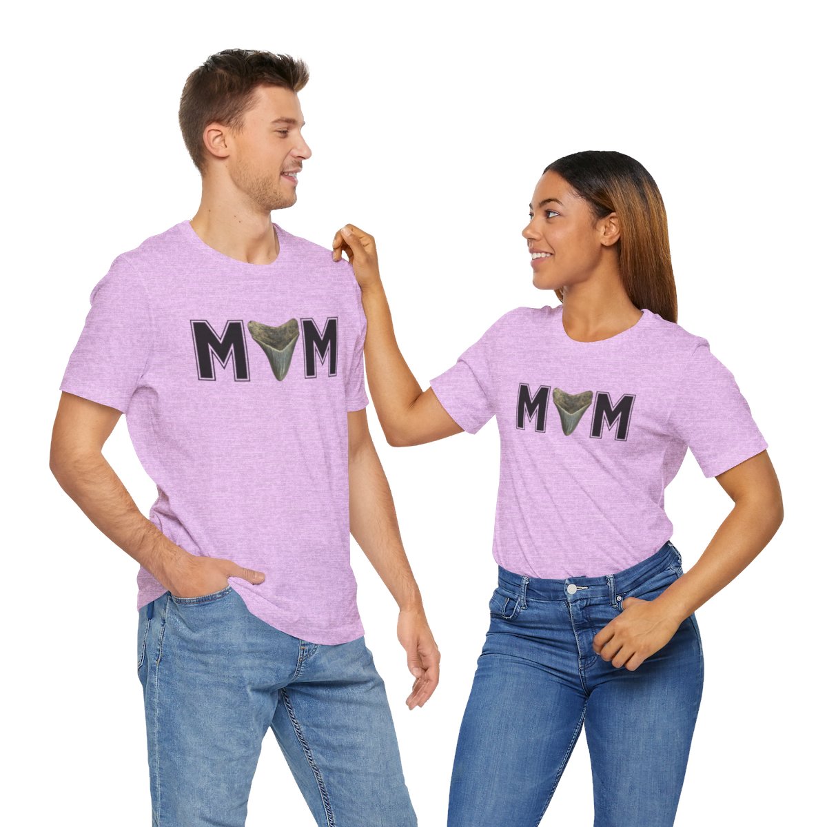 Mom Shark Tooth Hunter Shirt | Gift for Mom | Mothers Day Gift |Unisex Jersey Short Sleeve Tee - Image 166