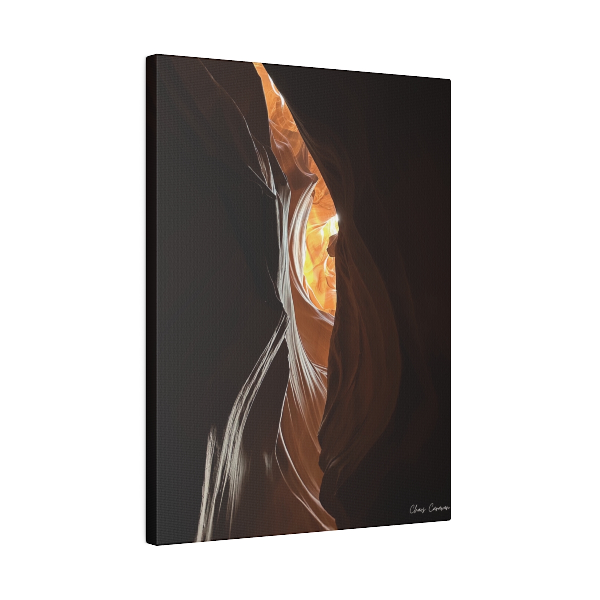 Eye See You at Upper Antelope Canyon Matte Canvas, Stretched, 0.75" | Antelope Canyon Wall Art | Mystic Eye Nature Photo - Image 6