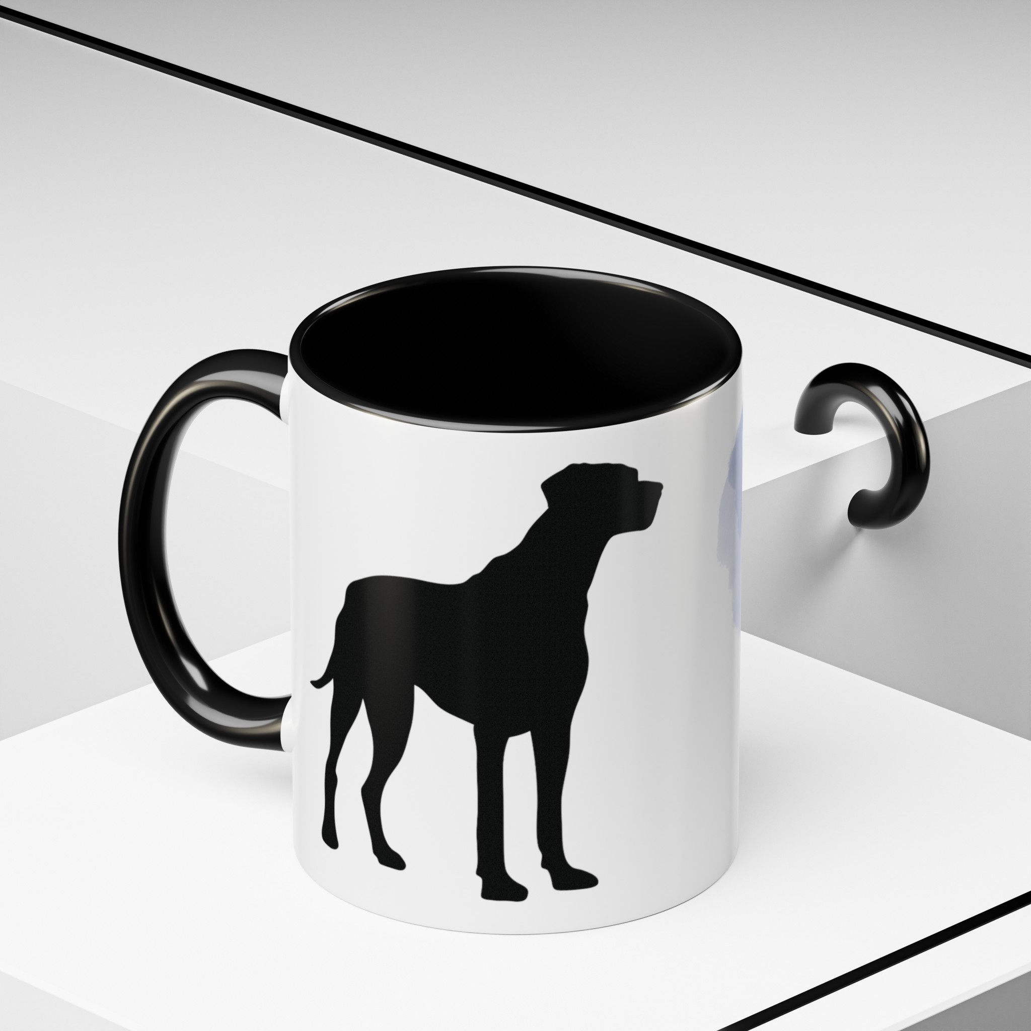 Great Dane Mama Accent Coffee Mug (11, 15oz) | Dog Mom Gift | Pet Lover Coffee Cup - Image 6