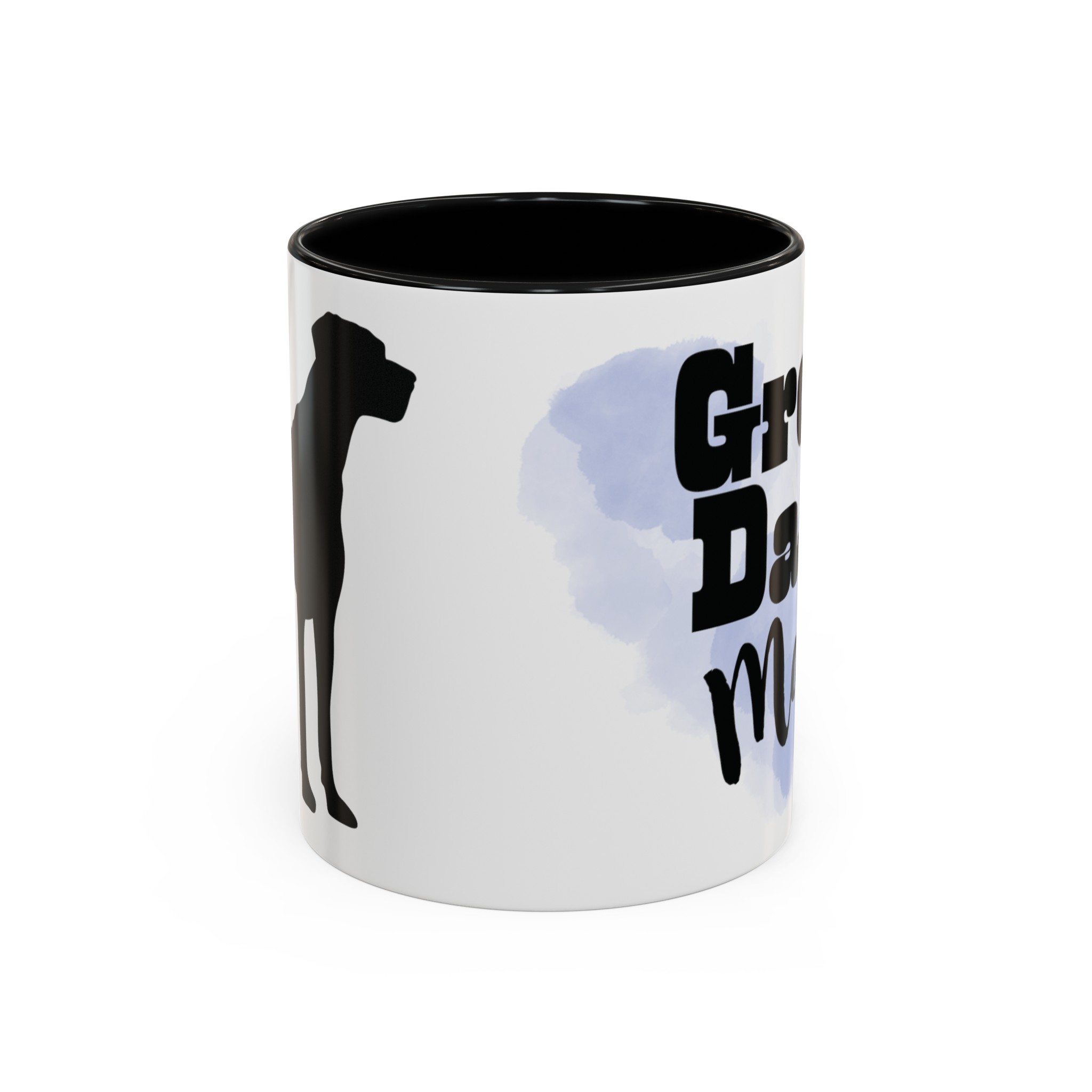 Great Dane Mama Accent Coffee Mug (11, 15oz) | Dog Mom Gift | Pet Lover Coffee Cup - Image 3