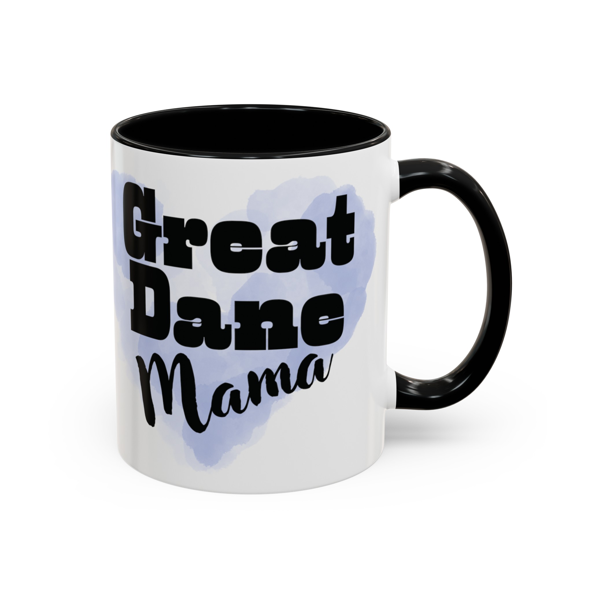 Great Dane Mama Accent Coffee Mug (11, 15oz) | Dog Mom Gift | Pet Lover Coffee Cup - Image 2