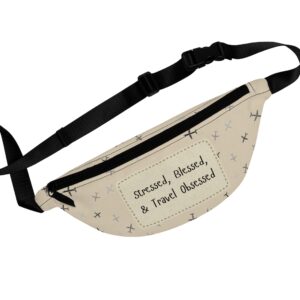 Copy of Stressed Blessed Fanny Pack - Travel Accessory for Adventurers, Perfect Gift for Travelers, Festival Bag, Everyday Use, Stylish Waist Pack