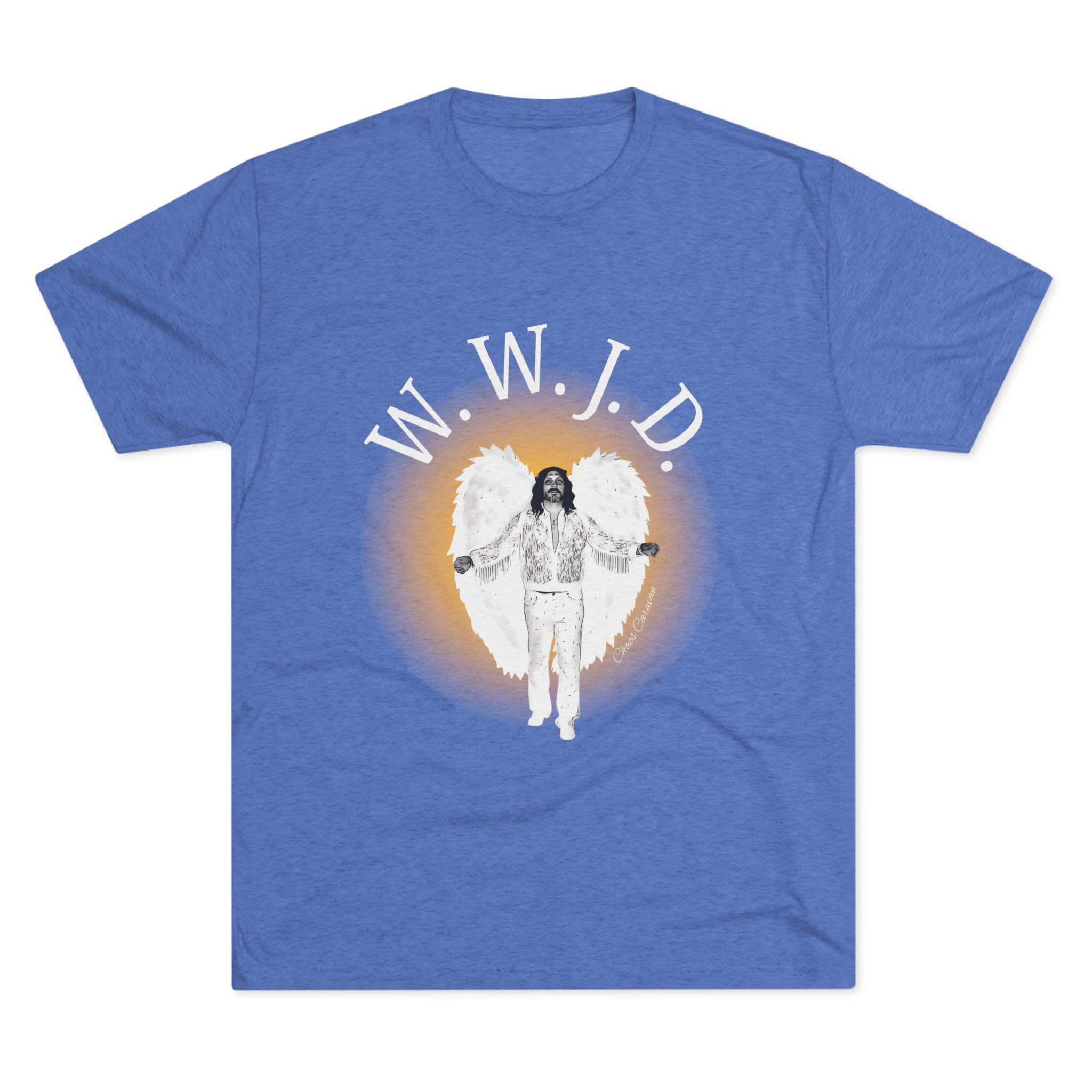 What Would Jimmy Do Tri-Blend Crew Tee - Image 3