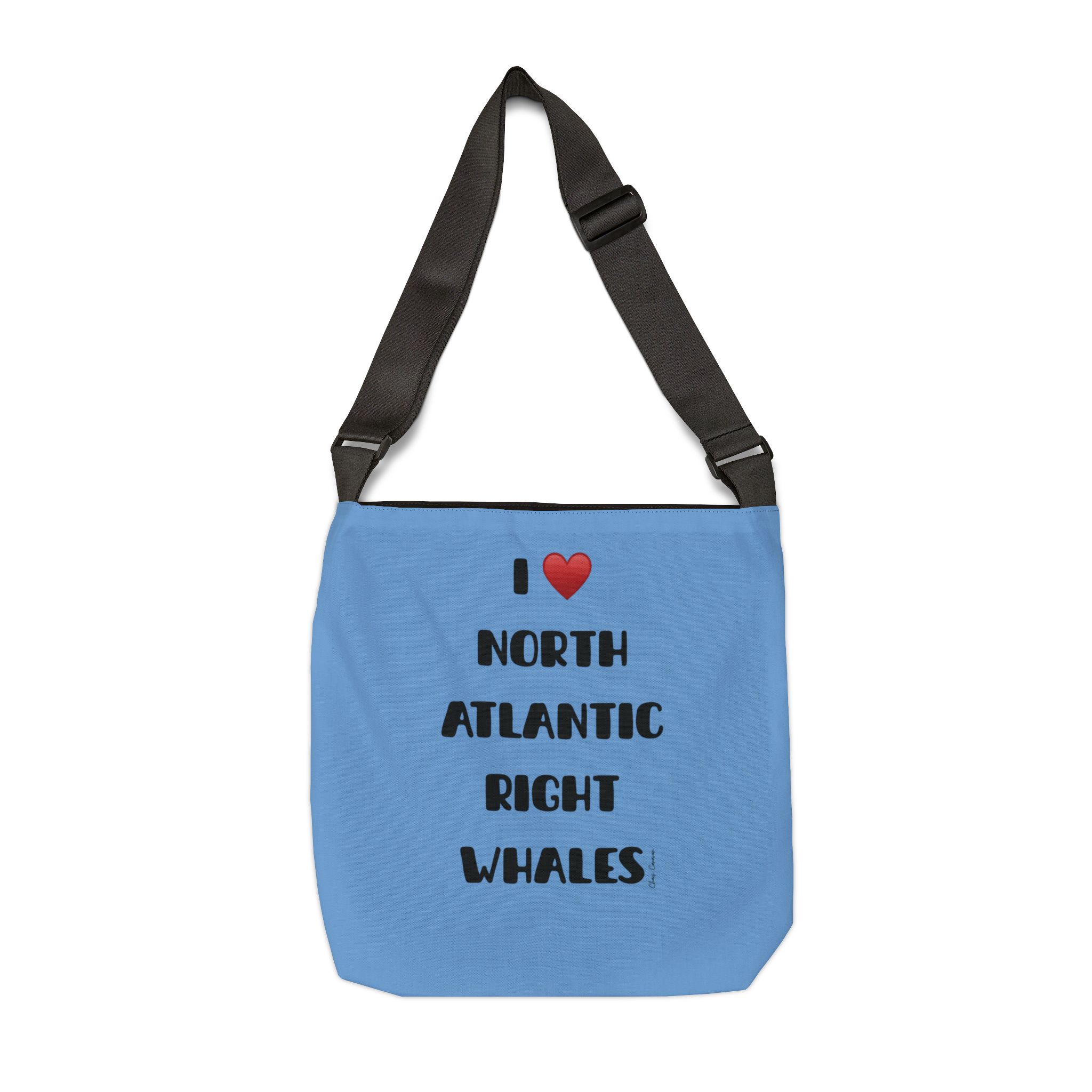 Adjustable Tote Bag for Whale Lovers, Eco-Friendly Shopping Bag, Beach Bag, Gift for Ocean Enthusiasts, Whale Conservation Tote - Image 9